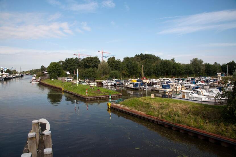 De haven bij Amersfoort.