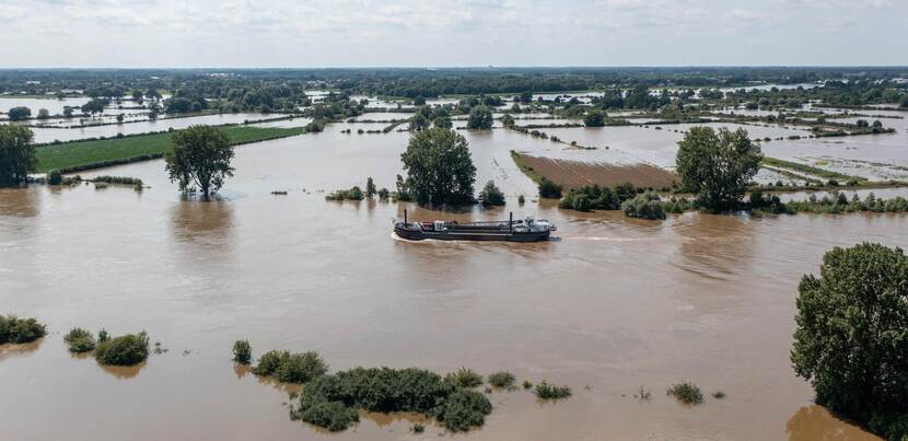 hoogwater in limburg