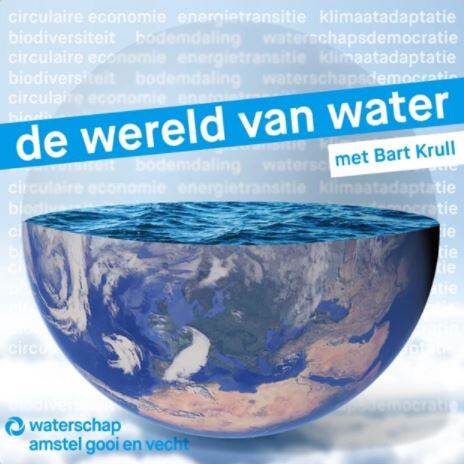 logo van podcast de wereld van water