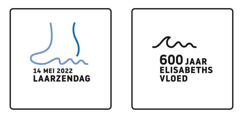 logo laarzendag en 600 jaar elisabethsvloed