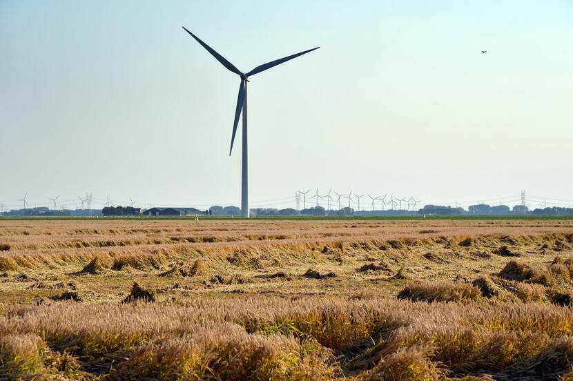 Windturbines in Flevoland