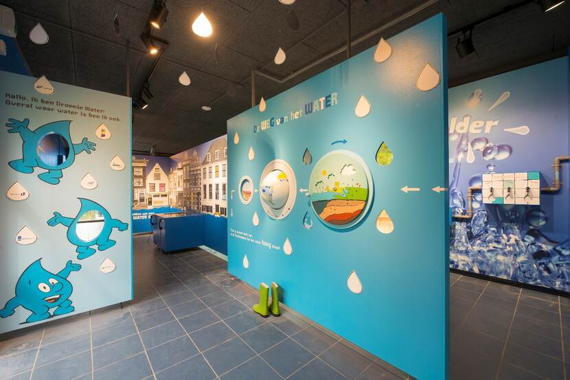 Expositie over water in Duurzaamheidscentrum Weizigt