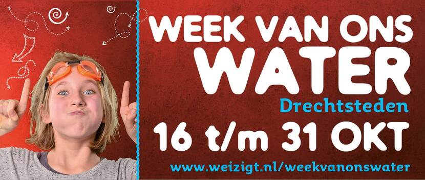 banner drechtsteden week van ons water 2021