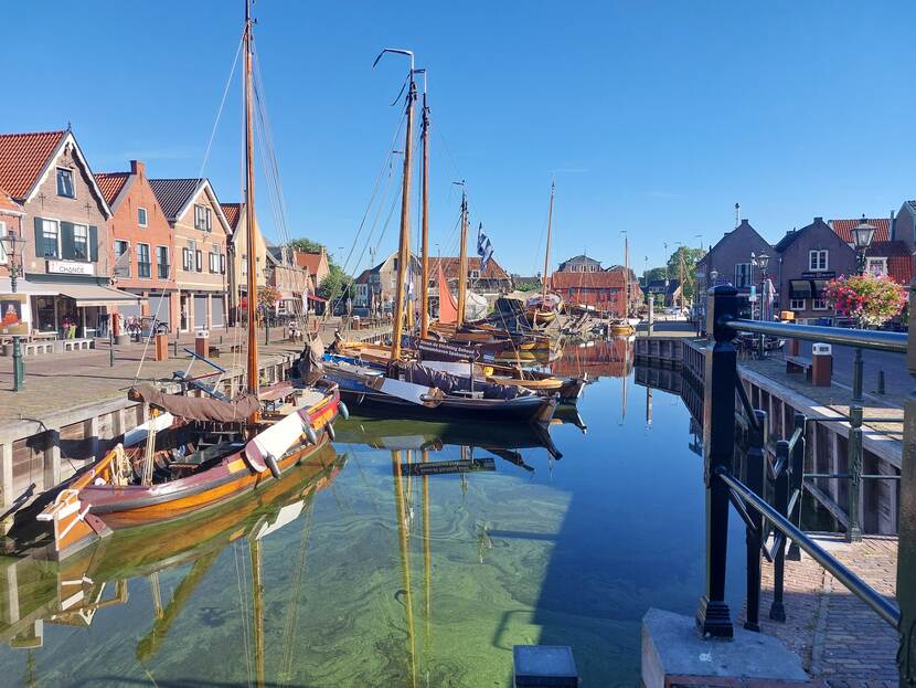 haven tijdens waterwandeling bunschoten