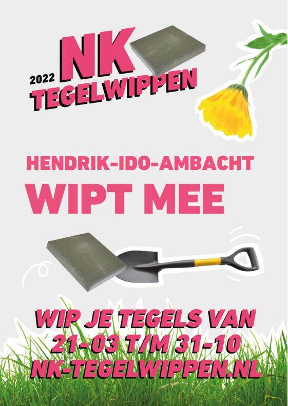 poster tegelactie week van ons water hendrik-ido-ambacht