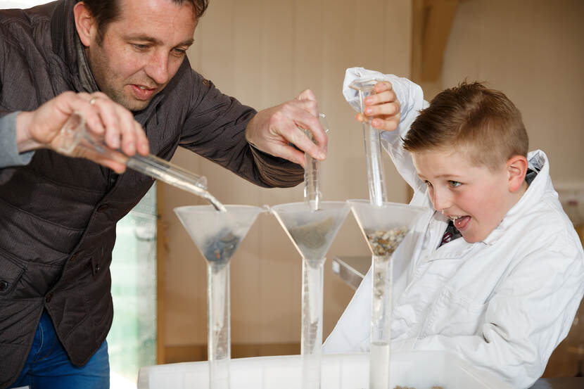 Waterproefje in Zuiderzeemuseum