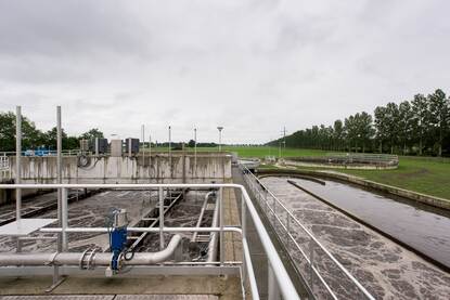 Rioolwaterzuiveringsinstallatie Vroomshop